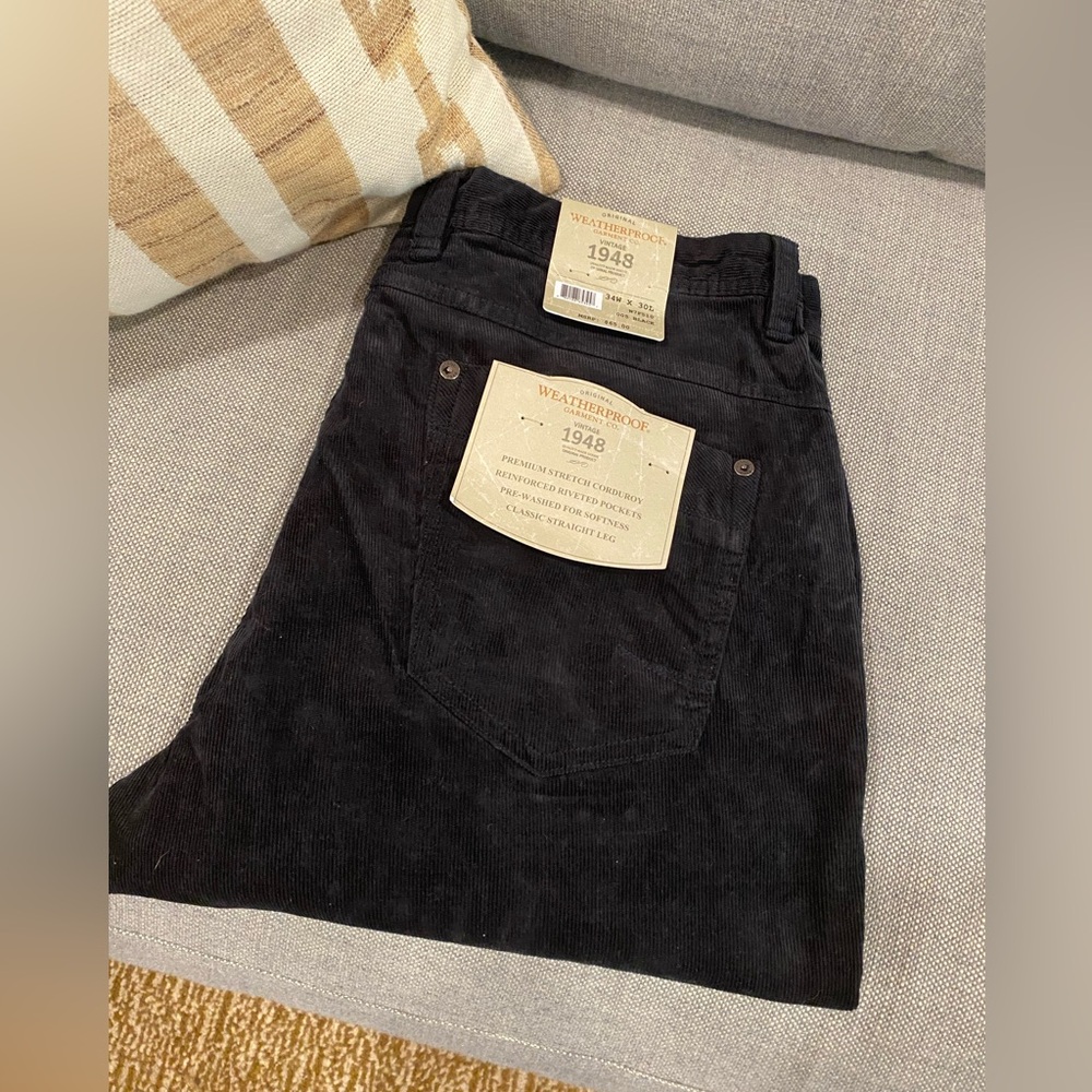 Vintage 1948 Men’s Corduroy Pants